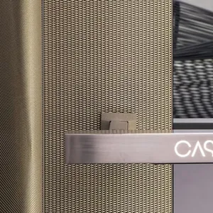 Decorative Woven Metal Mesh for Elevator Car Cladding, Elevator Car Interiors, and Lobby Walls thumbnail-2