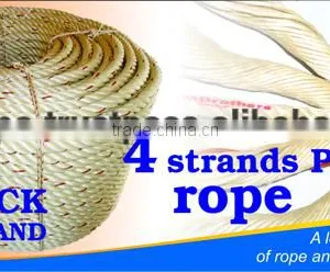 Excellent Quality 4 Strands Braided Rope With UV Protection and Waterproof thumbnail-1