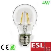 Hot New Products for 2016 A60 4w E27 220v-240v Filament Led With CE&RoHS 2Years Warantty 3000K thumbnail-1