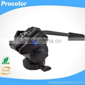 Newly Video DSLR Camcorder Fluid Tripod Head Fluid Head for Manfrotto MVH500AH HD FLUID HEAD Quality Choice thumbnail-1