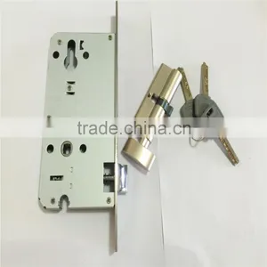 Euro Profile Single Security Door Cylinder Mortise Lock thumbnail-1