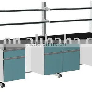 Steel Wood Laboratory Side Bench/table/lab Furniture/lab Side Bench thumbnail-1