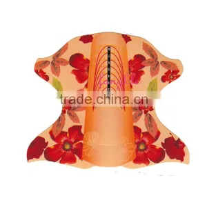 2016 Hotselling Good Quality Personal Care Flower Nail Extention Nail Form Private Label thumbnail-2