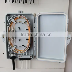 4 Core FTTH Waterproof PC Fiber Optic Wall Mounting Optical Termination Box Ip65 thumbnail-2