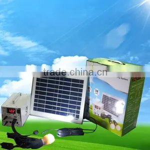 10w Mini 12v Solar Led Lights Kit for Home System thumbnail-3