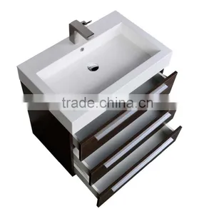 2016 Wood Venner Sliding Door Bathroom Vanity thumbnail-3