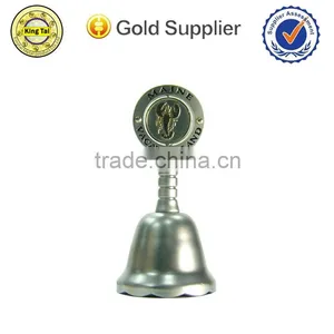 High Quality Metal Christmas Bell Decoration Handle Cow Bell thumbnail-3