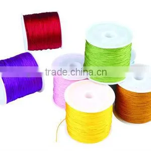 Imitation Slik Woven Braided Nylon Jewelry Bead Cord thumbnail-1