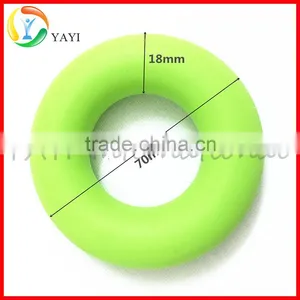 Hand Forearm Exerciser Strengthener Silicone Finger Grip Ring thumbnail-2