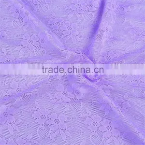 Heavy Black Cord Lace Fabric thumbnail-3