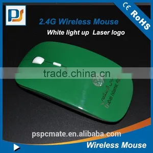 Ultra Slim Wireless USB Computer Mice 2.4G Wireless Mouse thumbnail-3