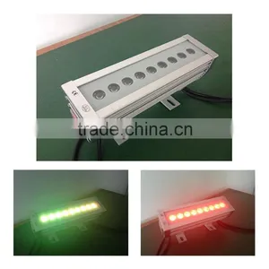 Outdoor Waterproof IP65 9PCS*3W RGB LED Wall Washer Light thumbnail-1