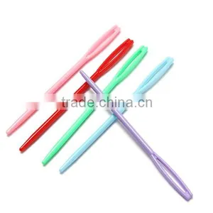 Colorful Plastic Hand Sewing And Knitting 7cm/9cm Needle For Kids/For Houseware thumbnail-4