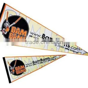 Hot Sell Custom Printing Felt Triangle Flags thumbnail-1
