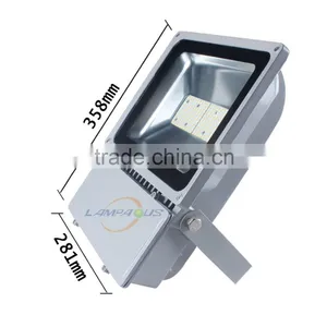 Top Quality Price Amazing Outdoor Led Lighting for Landescape Illumination Ip65 9000lm 100w Led Flood Light thumbnail-2