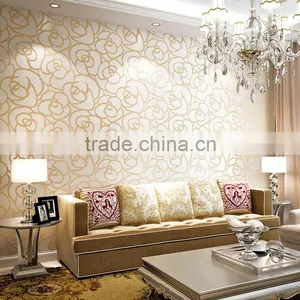 Beauty Decoration Design Big Flower Gorgeous Wallpaper thumbnail-4