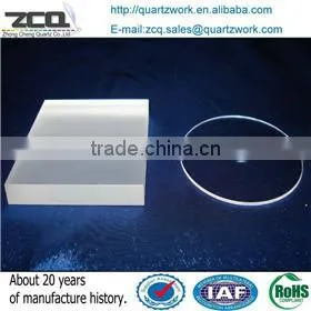 Many Area 4mm Clear Transparent Quartz Plate Optical Quartz Plate thumbnail-1