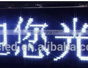 Express Hot Selling Outdoor P10 Single White Color Outdoor Semi-outdoor LED Display Modules thumbnail-1