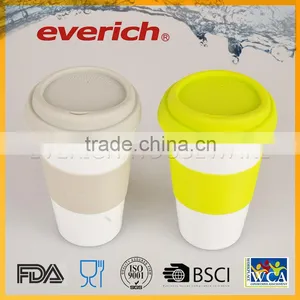 Hot Selling Creative Ceramic Eco One Ceramic Cup With Lid thumbnail-1