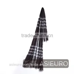 Yarn Dyed Woven Stripe Scarf For Unisex , BSCI and Sedex thumbnail-1