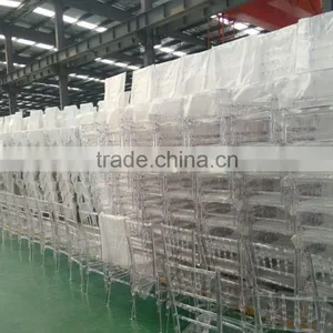 Plastic Clear/ WhiteTiffany Chair/chiavari Chair for Wediing thumbnail-3