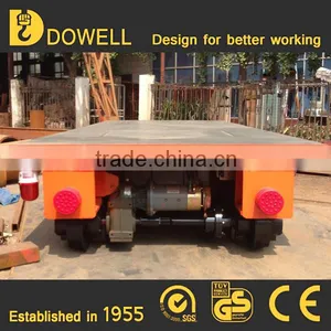 10-300T Cement Plant Warehouses Transportation Vehicle, Warehouse Electric Flat Cart thumbnail-2