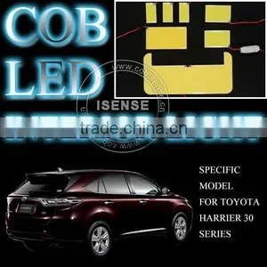 COB LED 5000K 6000K White Interior Light Kit for Toyota Harrier 30 Series thumbnail-1