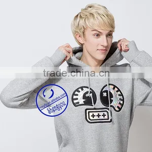 Custom 65 Cotton 35 Polyester Hoodie With Embroidered thumbnail-3