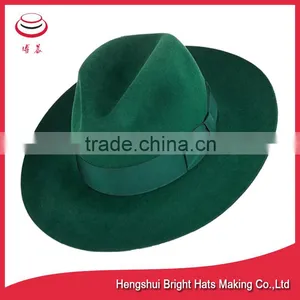 Traditional Wool Felt Fedora Hat thumbnail-3