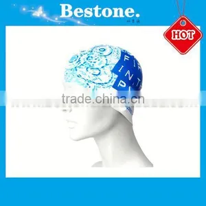 Wholesale Silicone Swimming Cap for Men With Custom Logo BJ-005D thumbnail-1