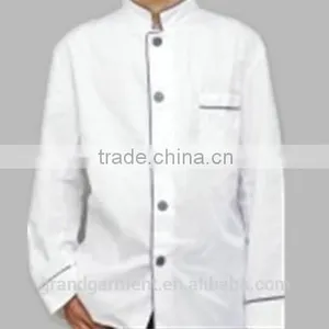 Cheap Wholesale Men's Classic Chef Coat thumbnail-1