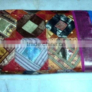 Cotton Patchwork Bedcovers Ethnic Indian thumbnail-2