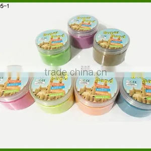 2015 DIY Colorful Sand, Dynamic Sand the Moon Sand for Kids thumbnail-1