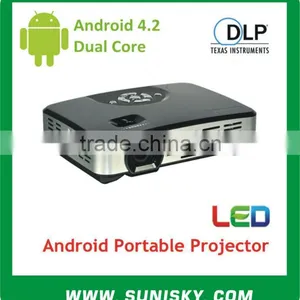 WIFI Mini Portable HD Projector (SMP7047) thumbnail-1