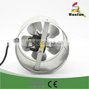 China Factory Direct Cheap Hydroponic Systems Duct Booster Fan Flexible Duct Fan Duct Fan thumbnail-1