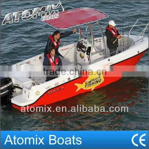 Pleasure Fishing Boat With Outboard Engine thumbnail-4