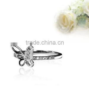 2016 Women's Fashion Brass Ring With Shiny CZ Jewelry thumbnail-3