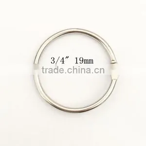 Nickel Open Book Ring thumbnail-1
