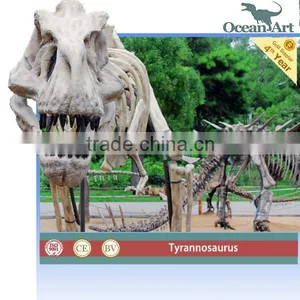 Animated T-rex Dinosaur Skeleton Model thumbnail-1