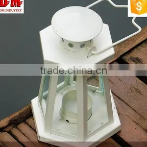 Durable Colorful Iron Home Decoration Hurricane Lamp thumbnail-2