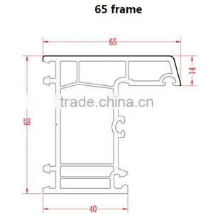 Upvc Profile Door and Window /65 Window Inward Sash thumbnail-3