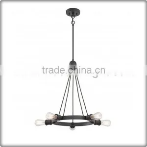UL CUL Listed Painted Black Kitchen Pendant Lamp With 5 Edison Bulbs C50404 thumbnail-1