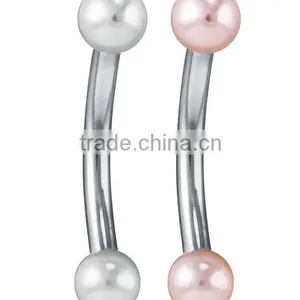 Wholesale Stainless Steel Unique Charming Eyebrow Rings Body Piercing Jewelry thumbnail-1