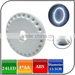 Warranty 1 Year Portable 4pcs AA Batteries Emergency 24 Led Camping Light thumbnail-1