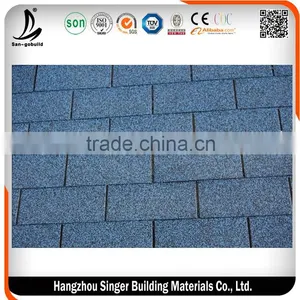China Red Asphalt Shingle Roof Coating /fiberglass Asphalt Roofing Shingles thumbnail-4