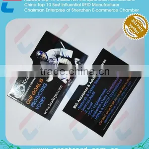 Customized Plastic ID Card Sleeves and Blocking Paper Card Sleeves thumbnail-1