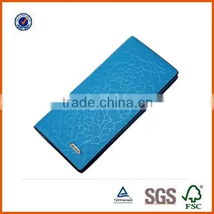 2016 Popular Customized Top Layer Genuine Leather Lady`s Purse , Fashional Design Printing Women`s Wallet thumbnail-1