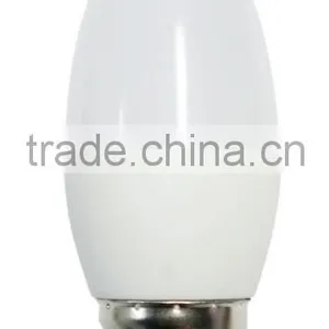 Led Lighting Candle Shape C37 Bulb 6w IC Driver E12 E14 E26 E27 Base CE RoHS Certifications Plastic Plus Aluminium Factory Price thumbnail-2