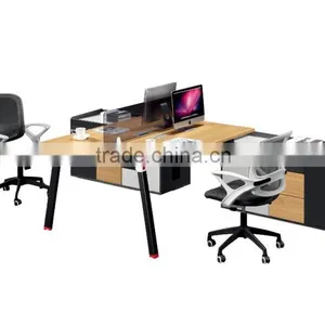 Modern 6 Person Workstation , Knock Down Furniture,office Workstation for 6 Person thumbnail-4
