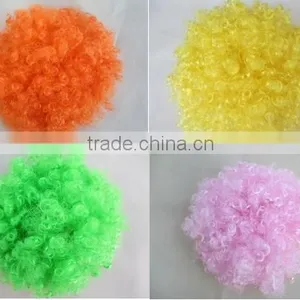 Sports Fan Wig Football Wig Customer Party Wigs thumbnail-2